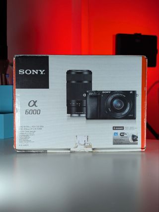 Cámara Sony Alpha A6000 Negra