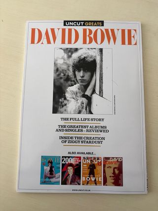 Revista Uncut Greats, especial David Bowie