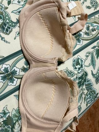 Sujetador 105C Blanco Encaje