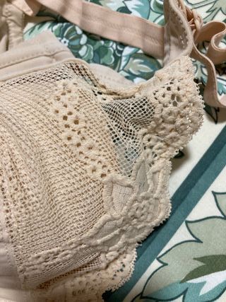 Sujetador 105C Blanco Encaje