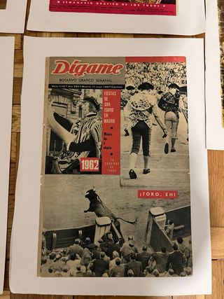 Carteles antiguos de toros (varios)
