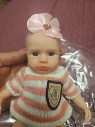 Muñeca Reborn Silicona 20cm