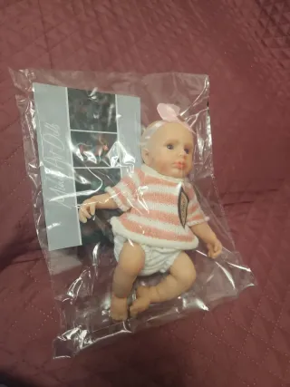 Muñeca Reborn Silicona 20cm