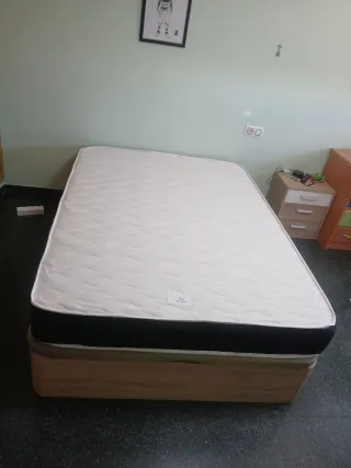 Canapés abatibles con colchones viscoelástico