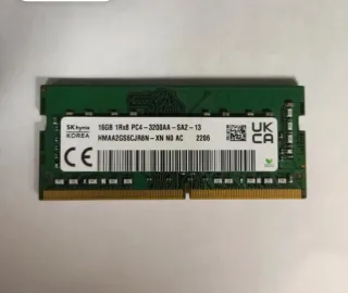 2 modulos RAM 16GB DDR4 PC4-3200AA
