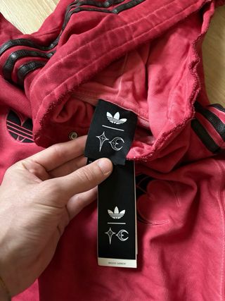 adidas x Thug Club Sweat Hoodie Power Red - XL