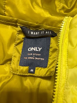 Chaqueta ONLY amarilla talla M