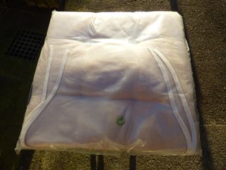 Cojines para silla color beige (4 unidades)