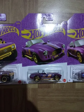 Colección Hot Wheels Morados