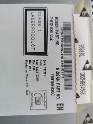 Radio CD Nissan Qashqai