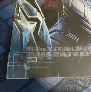 Póster de cine Capitán América Civil War