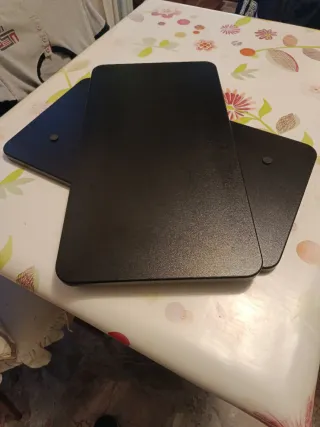 Mobile Girevole Legno TV Nero