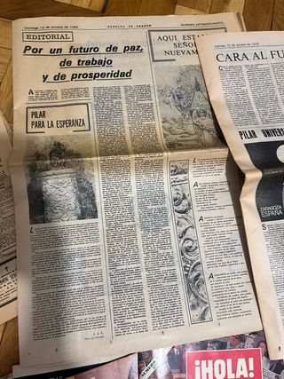 Periódicos y revistas antiguas desde 1950
