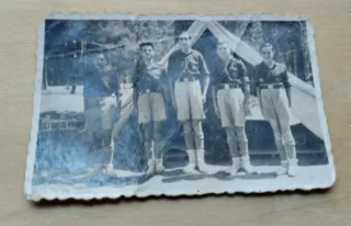 Fotografía antigua O.J.E. (Organización Juvenil Es