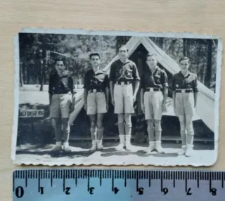 Fotografía antigua O.J.E. (Organización Juvenil Es