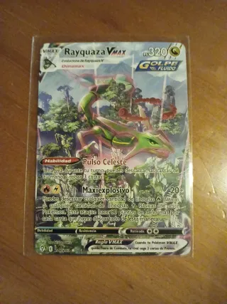 Carta Pokémon Rayquaza VMAX 320 HP