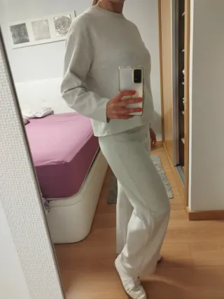 Conjunto jersey y pantalón cómodo