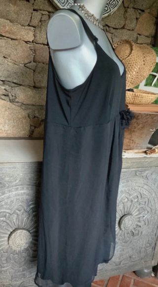 Abito Menonove Nero Taglia XL