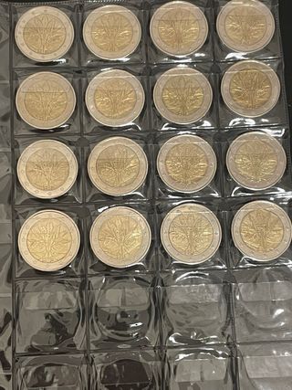 Lote 40 Monedas Conmemorativas Euro