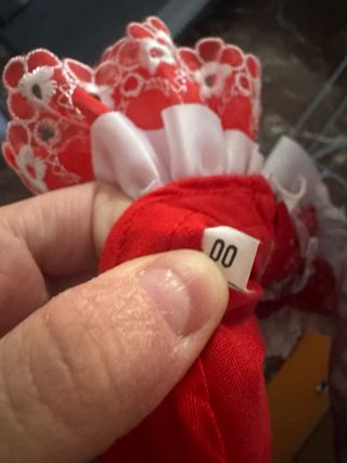 Vestido de flamenca rojo y lunares (negociable)