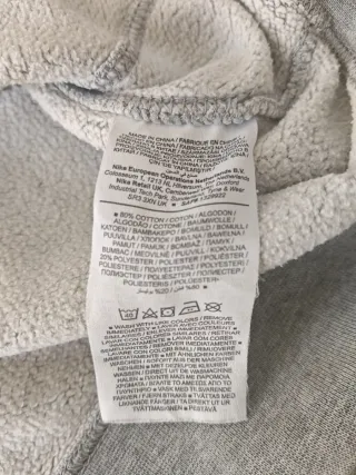 Nike Club Fleece Sudadera/Felpa Tg M Grey