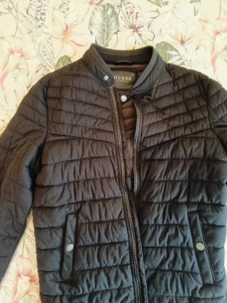 Chaqueta Guess Negra Talla L Hombre