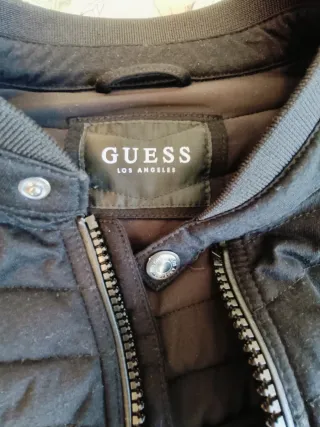 Chaqueta Guess Negra Talla L Hombre