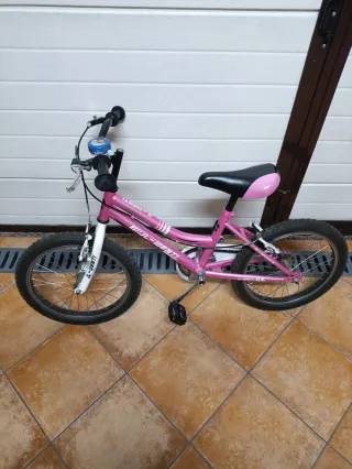 Bicicleta infantil rosa
