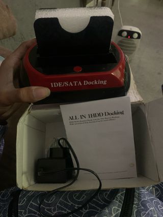 Dock HDD SSD USB 3.0 Doble Bahía Clonador Disco Du