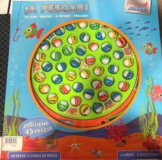 Juego de Pesca ¡A Pescar! 45 Peces