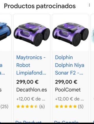 Robot Limpiafondos Piscina Morado