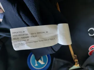 Chaqueta Emporio Armani SSC Napoli Talla L