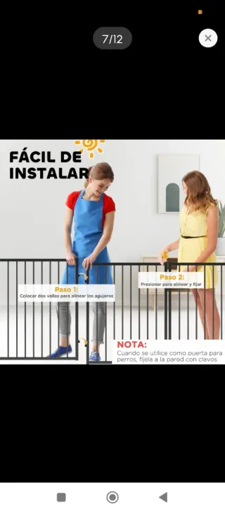 Parco per animali domestici in metallo grigio