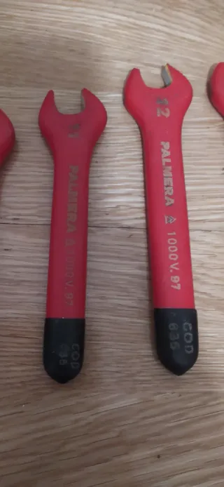 Llaves fijas aisladas 1000V