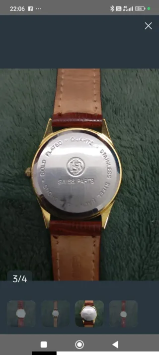 Reloj de oro Yolanda