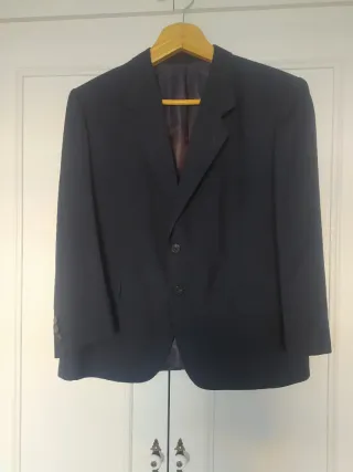 Tres americanas azul/gris