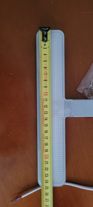 Aplique LED Espejo ROCA Blanco/Gris