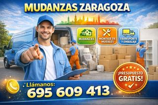 Mudanzas trasportes portes zaragoza arededores