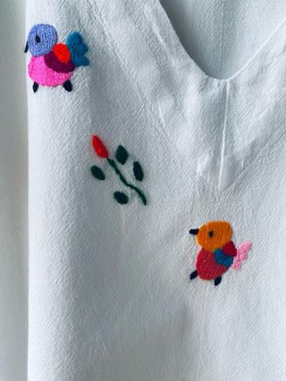 Blusa bordada Mexicana Talla L