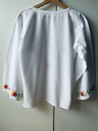 Blusa bordada Mexicana Talla L