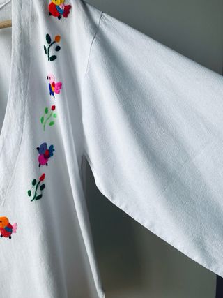 Blusa bordada Mexicana Talla L