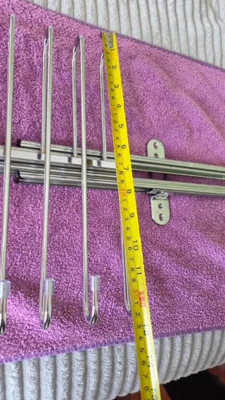 Pantalonera extensible de metal