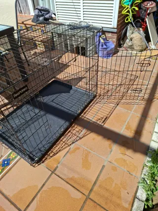 Jaula Perros XL Negra