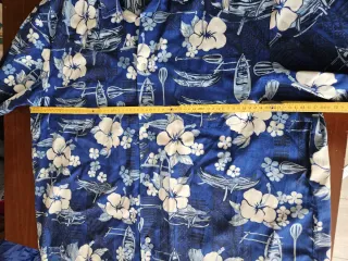 Camicia Paradise Found Blu/Bianco Taglia L