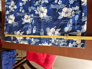 Camicia Paradise Found Blu/Bianco Taglia L