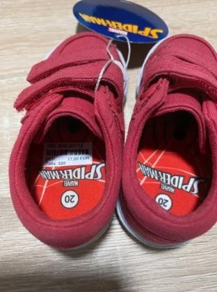 Zapatillas Spiderman T20 Rojas