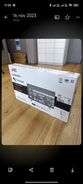 JVC 43 Smart TV Android TV