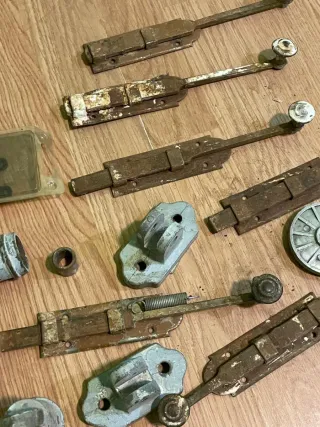 Lote de cerrojos antiguos vintage