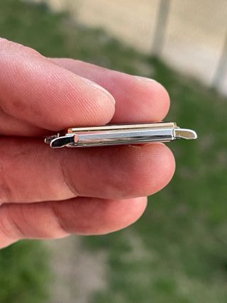 Reloj Seiko Tank Ultra Plano bicolor