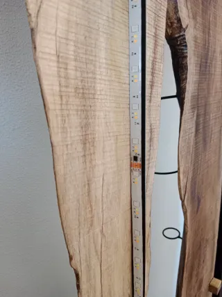 Botellero rústico de madera para pared